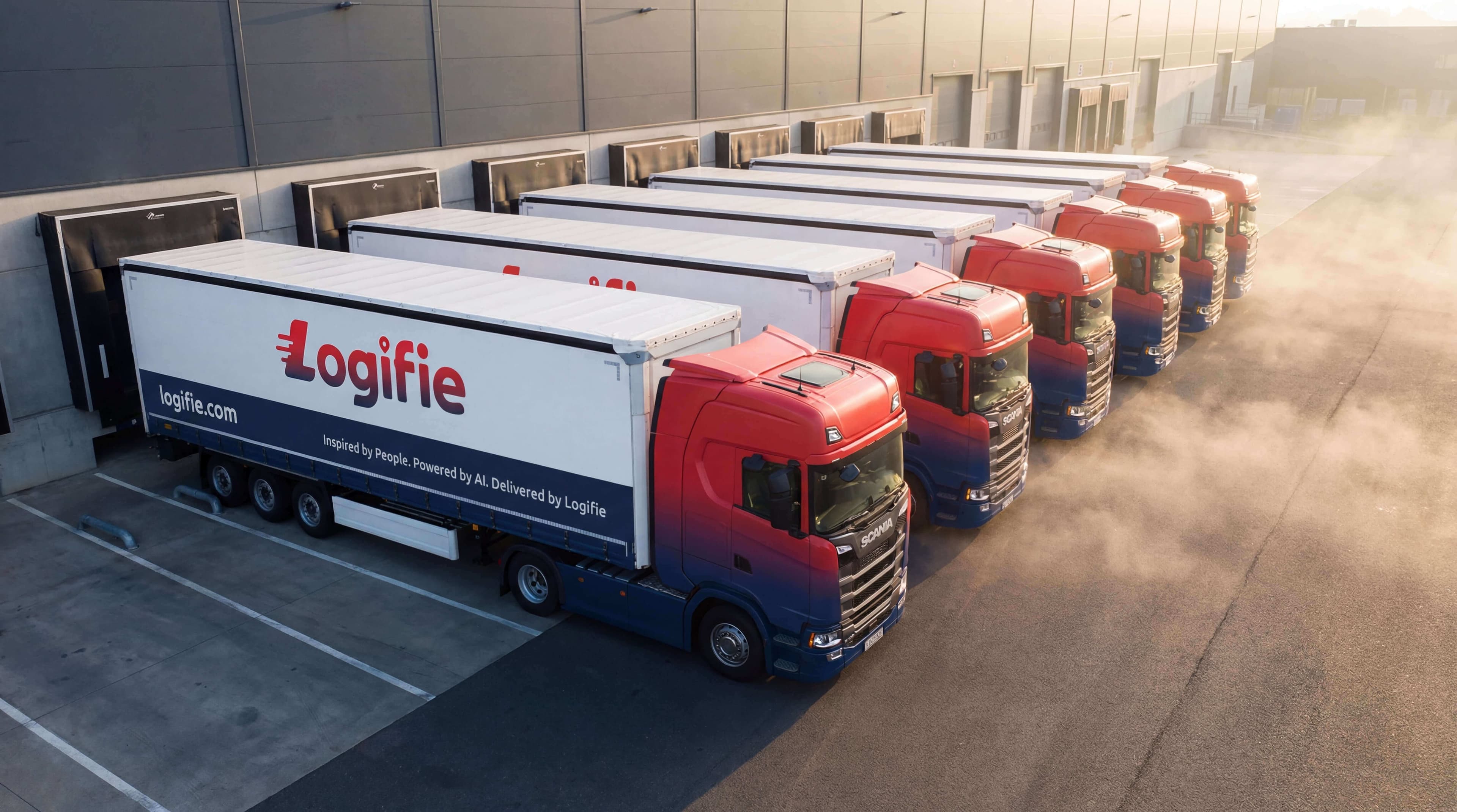 Logifie premium freight forwarding fleet