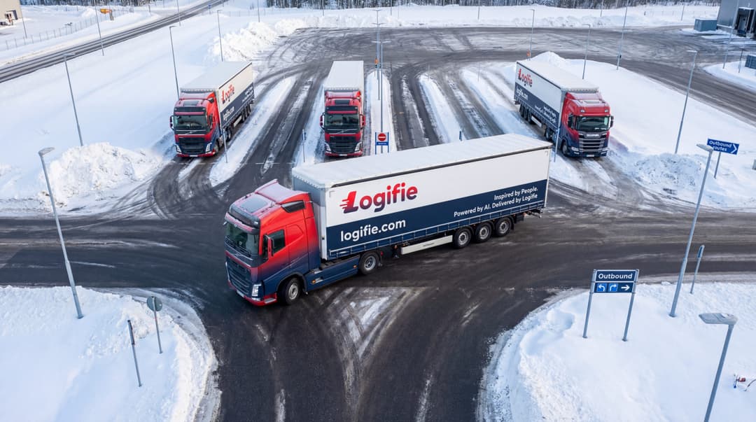 Modern logistics fleet vehicle