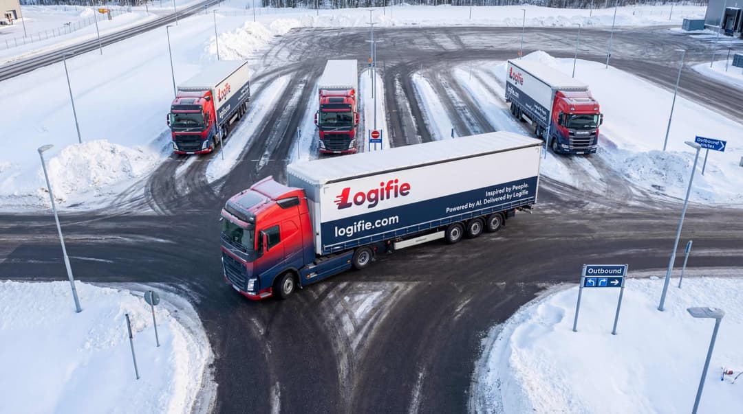 Modern logistics fleet vehicle