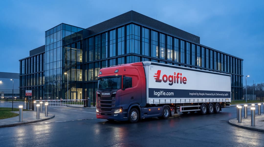 Modern logistics fleet vehicle