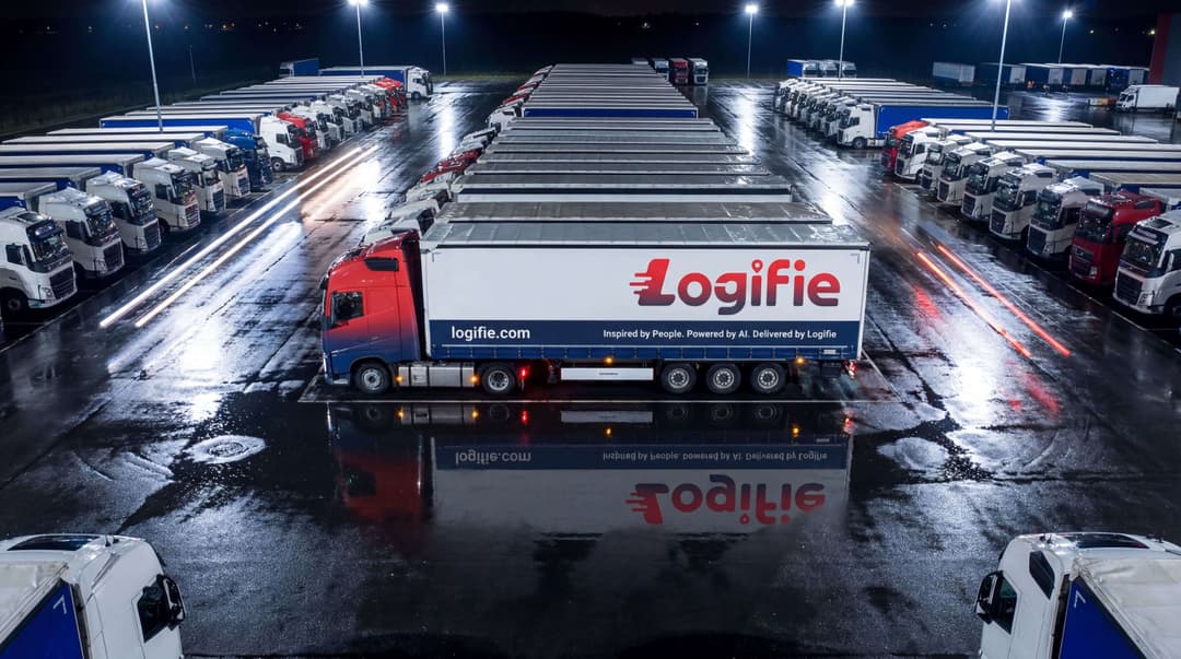 Modern logistics fleet vehicle