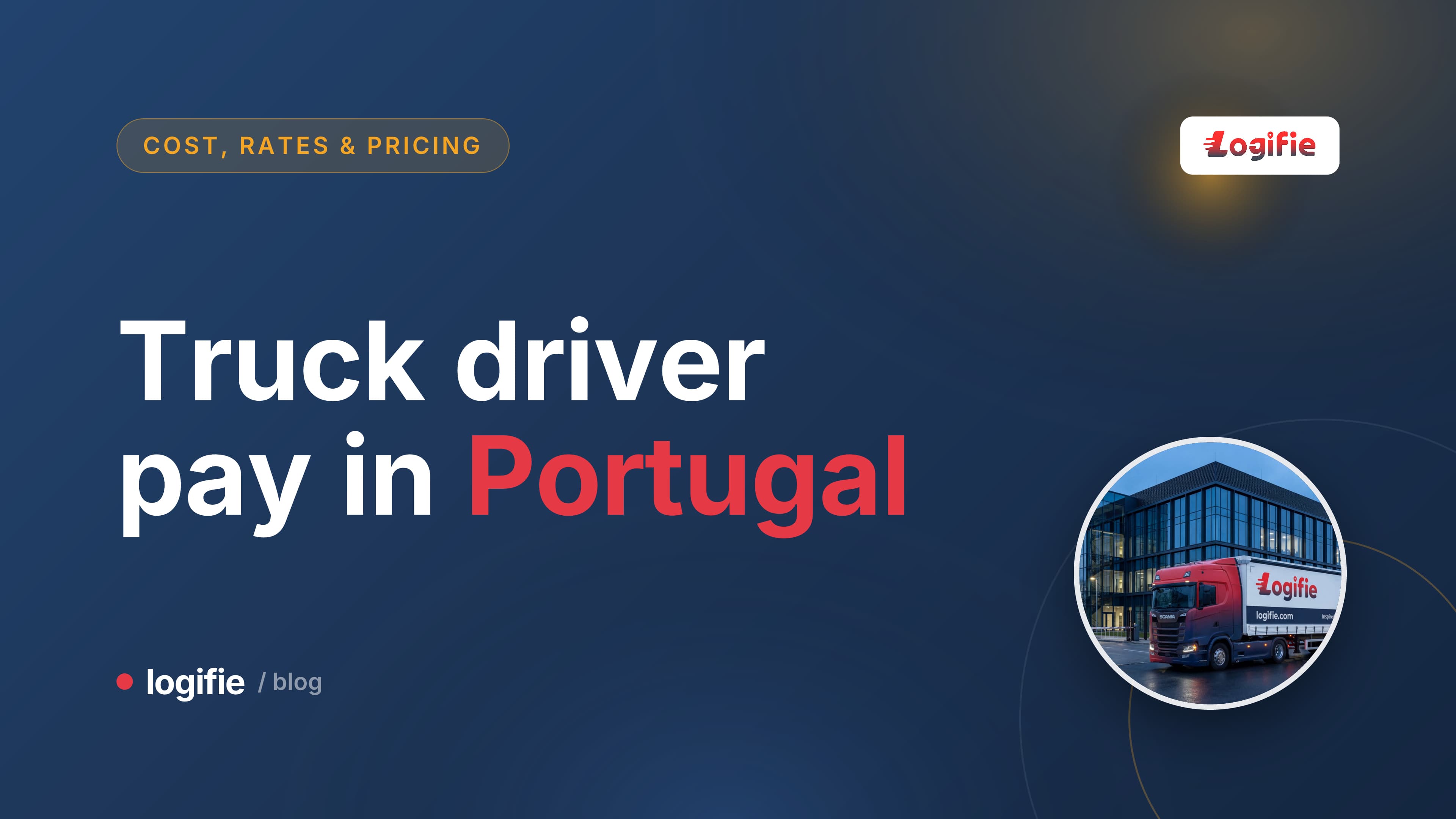 Folded pay slip on a tachograph disc illustrating the Portugal truck driver salary per month in 2026 and HGV driver pay